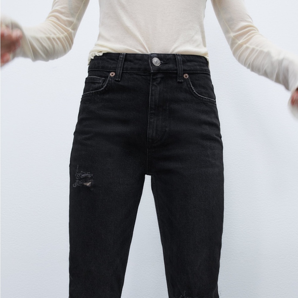 ZARA jeans high waisted ankle length